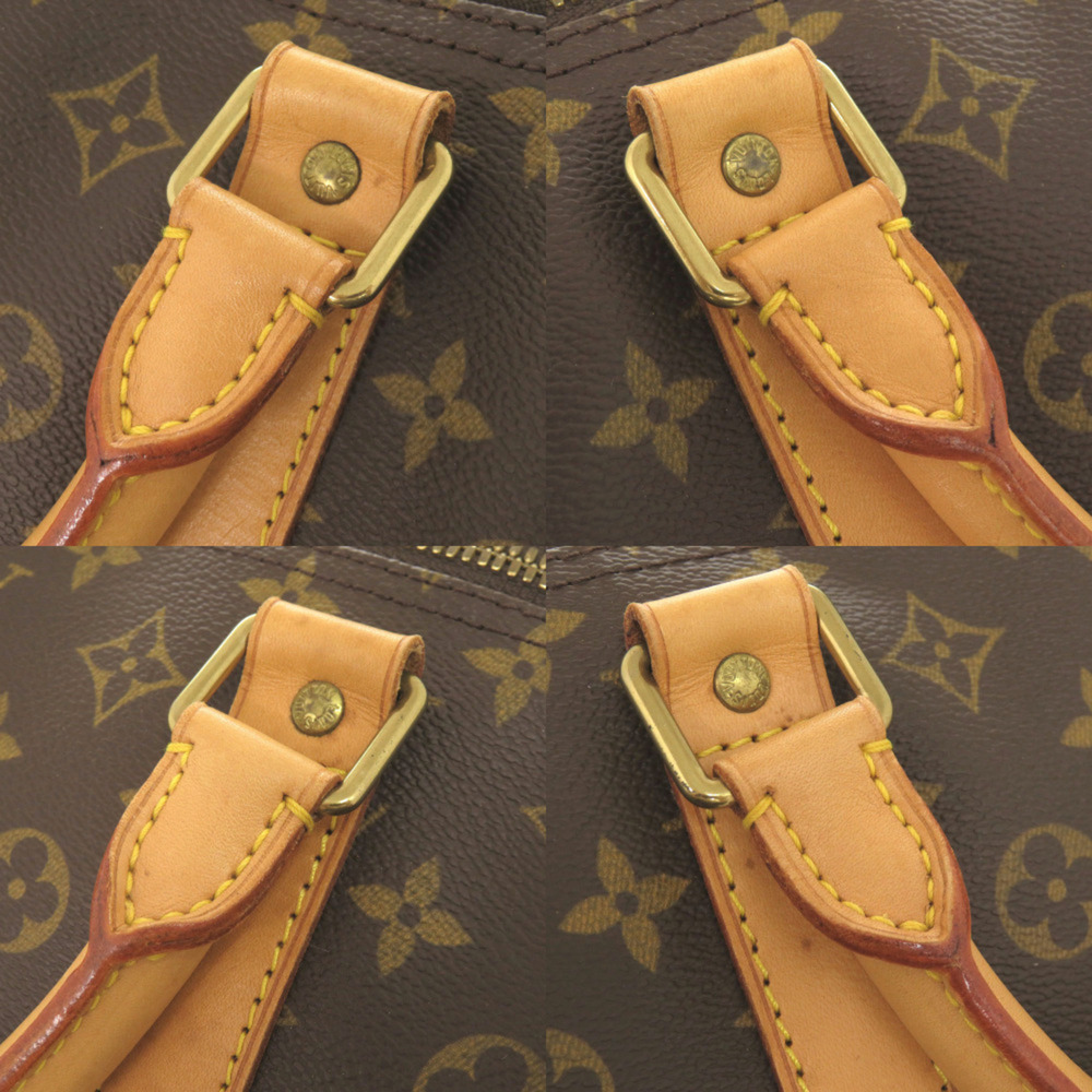 LOUIS VUITTON Authentic Brown Monogram Keepall 60 Boston Bag - Picture 7 of 10